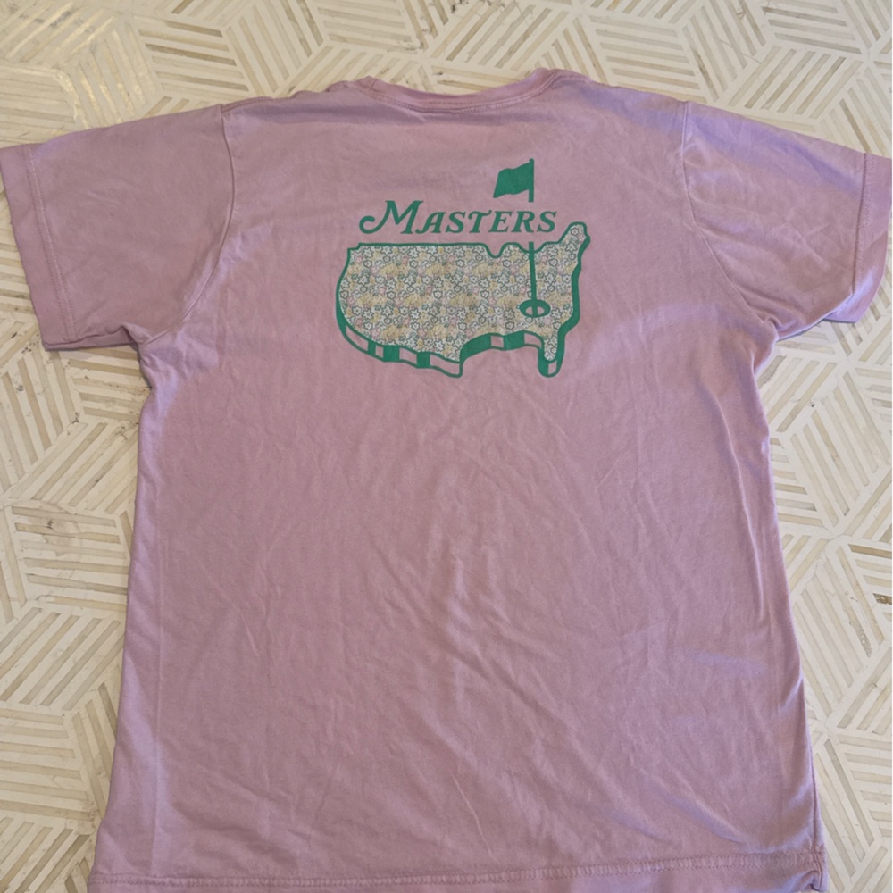 Masters Kids Light Pink T-Shirt Youth Large GUC